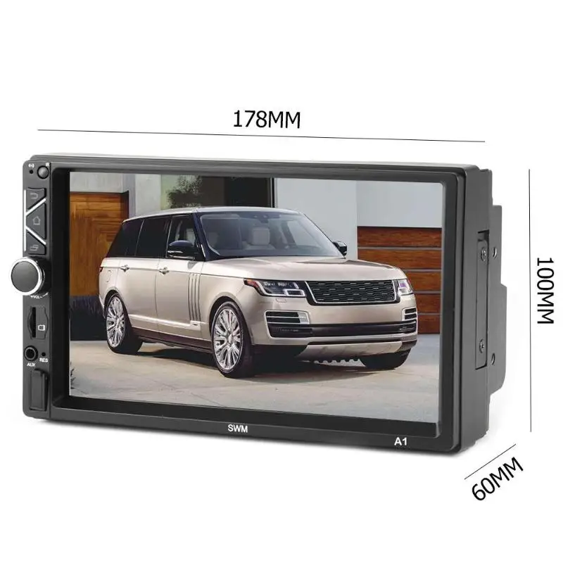 VODOOL 2 DIN 7 дюймов 1G+ 16G сенсорный экран Android 8,1 автомобильный стерео MP5 плеер gps Навигация BT зеркальная связь WiFi fm-радио