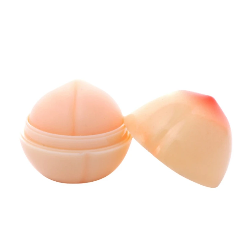 

Cute Strawberry Peach Lemon Shaped Lip Balm Moisturizer Nutritious Lips Care Romantic Bear Magic Lipstick Lip Balm