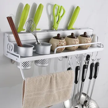 

Kitchen Dishcloth Towel Storage Rack Wall Hanging Pot Cutlery Holder Storage Sink Shelf Sponge Holder