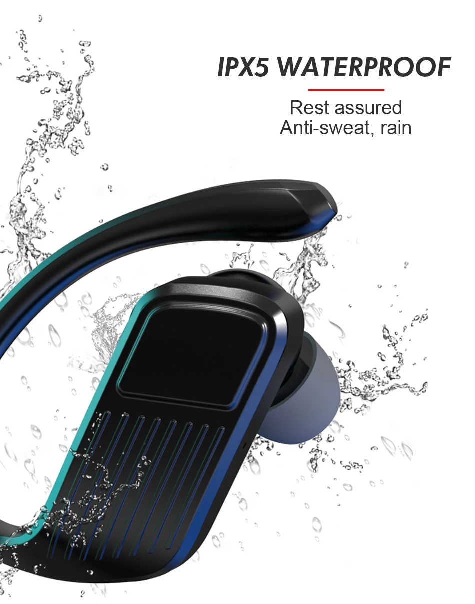 Jellico TWS Bluetooth наушники, наушники, беспроводные Bluetooth 5,0, стерео спортивные наушники, 3D стерео звук, наушники с микрофоном