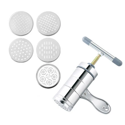 Manual Stainless Steel Noodle Maker Press Pasta Machine Crank Cutter Fruits Juicer Cookware Making Spaghetti Kitchen Tools - Цвет: B
