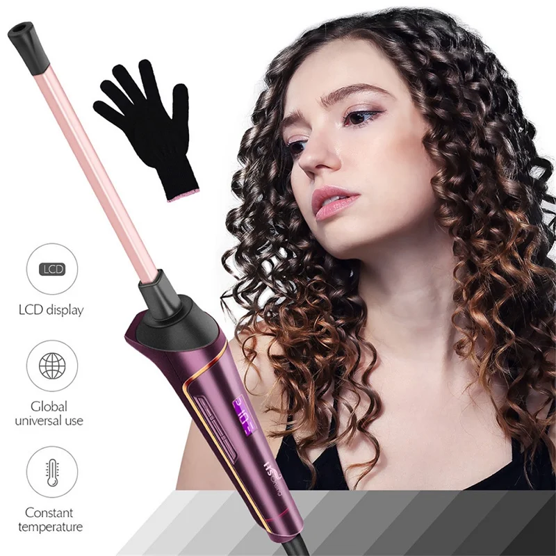 CkeyiN, профессиональные щипцы для завивки волос, керамический стайлер для волос, инструменты для укладки волос, щипцы для завивки волос, волнистые электрические щипцы для завивки волос