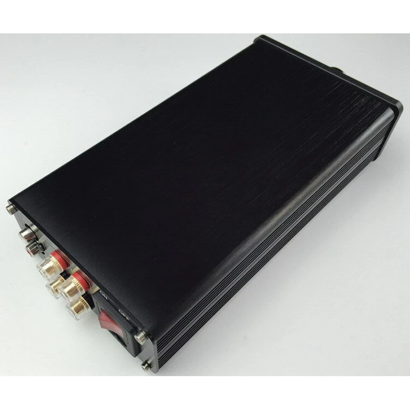 AAAE Top-Lm3886 двухканальный класс 2,0 аудио стерео высокой мощности усилитель Hifi 40 Вт+ 40 Вт домашний алюминиевый корпус