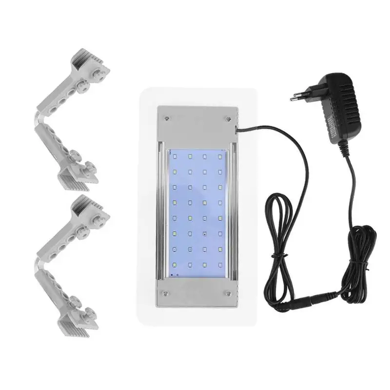 2835SMD 32LED алюминиевый акриловый 5 Вт Гибкий аквариумный зажим для бака лампы
