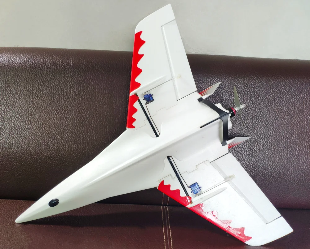 EPO Airplane High Speed Stinger T750 T780  750mm Wingspan EPO Fly Wing Pusher Racer RC Airplane KIT or PNP Set RC Model Hobby 3