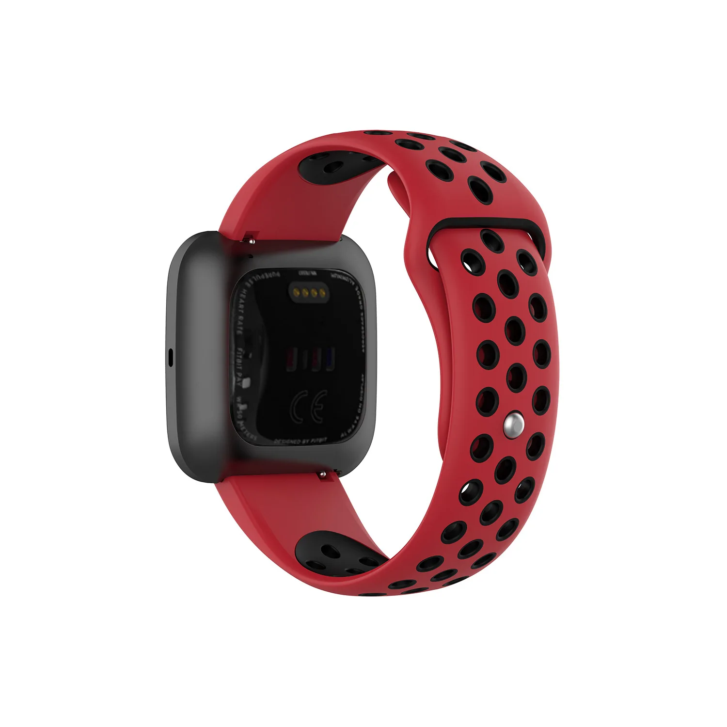 Fitbit Versa 2 полосы силиконовый ремешок+ рамка для часов Versa, дышащий и прочный простой силиконовый ремешок аксессуары