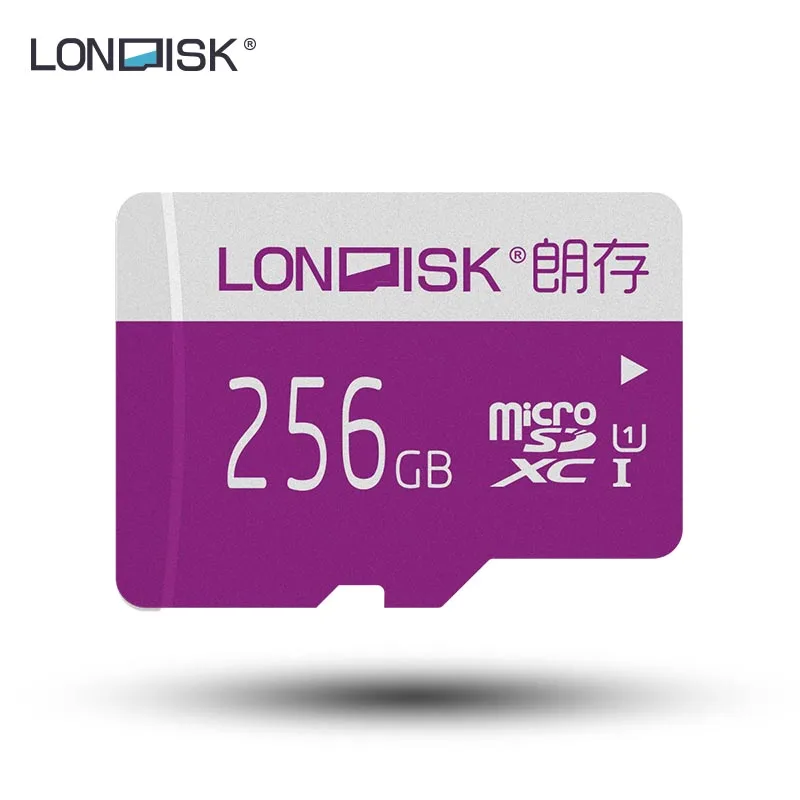 Memory card 256 GB TF microSD londisk extreme U1 micro SD Class 10 with gift adapter | Компьютеры и офис