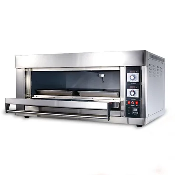 Online Electric Oven Regular Large Oven Cake Pizza Moon Cake Temperature Display Commercial 20kg/h Baking Machine With Timer