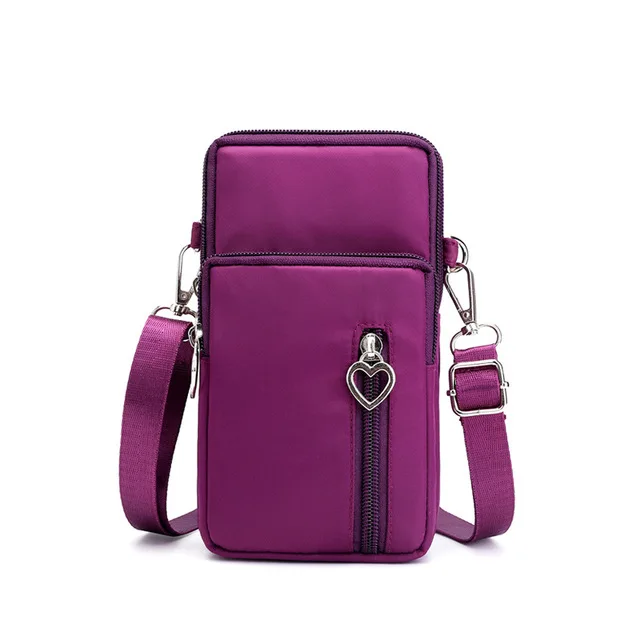 Waterproof Nylon Multifunction Crossbody Bag for Women – Casual Small Bag & Sports Purse