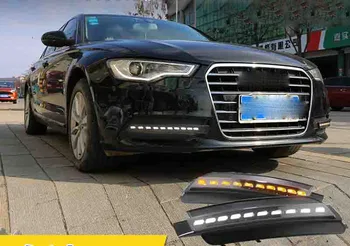 

Fast delivery Led daytime running lights+moving turn signal+blue night mode+remote control for Ford focus 2015-2018