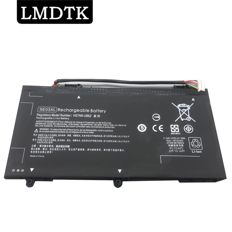 

LMDTK New Laptop Battery For HP Pavilion 14-AL028TX AL029TX AL127TX AL107NE AL102TX HSTNN-LB7G UB6Z TPN-Q171 SE03XL 11.55V 41.5W