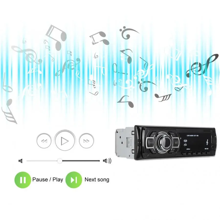 Bluetooth автомобиля Съемная панель MP3 кардридер fm-передатчик аудио плеер Поддержка AUX gps USB Handfree вызов отключение памяти
