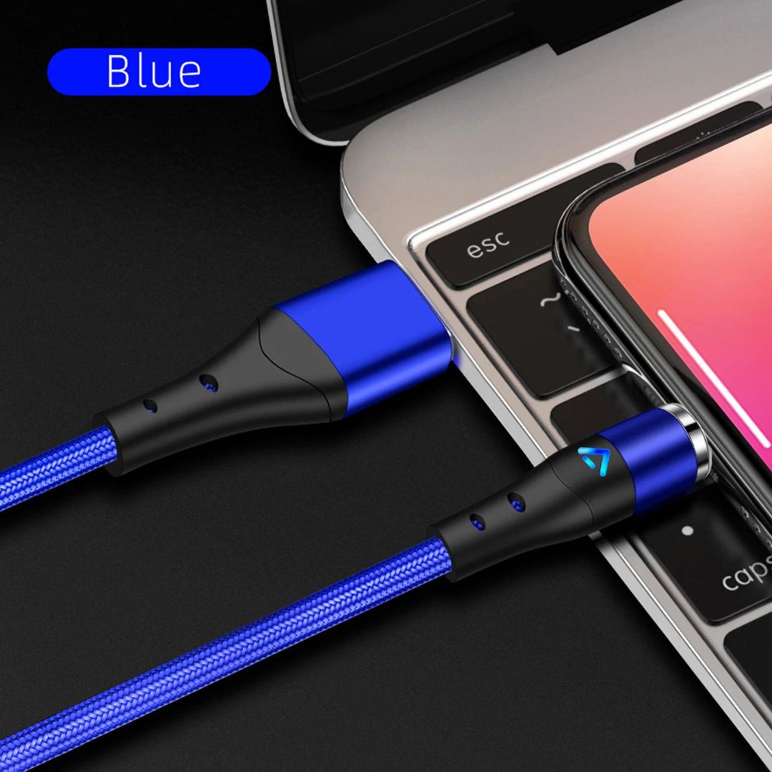 Магнитный Micro USB кабель для iPhone X samsung Xiaomi Redmi мобильный телефон Быстрая зарядка usb type C кабель магнит зарядное устройство провод шнур