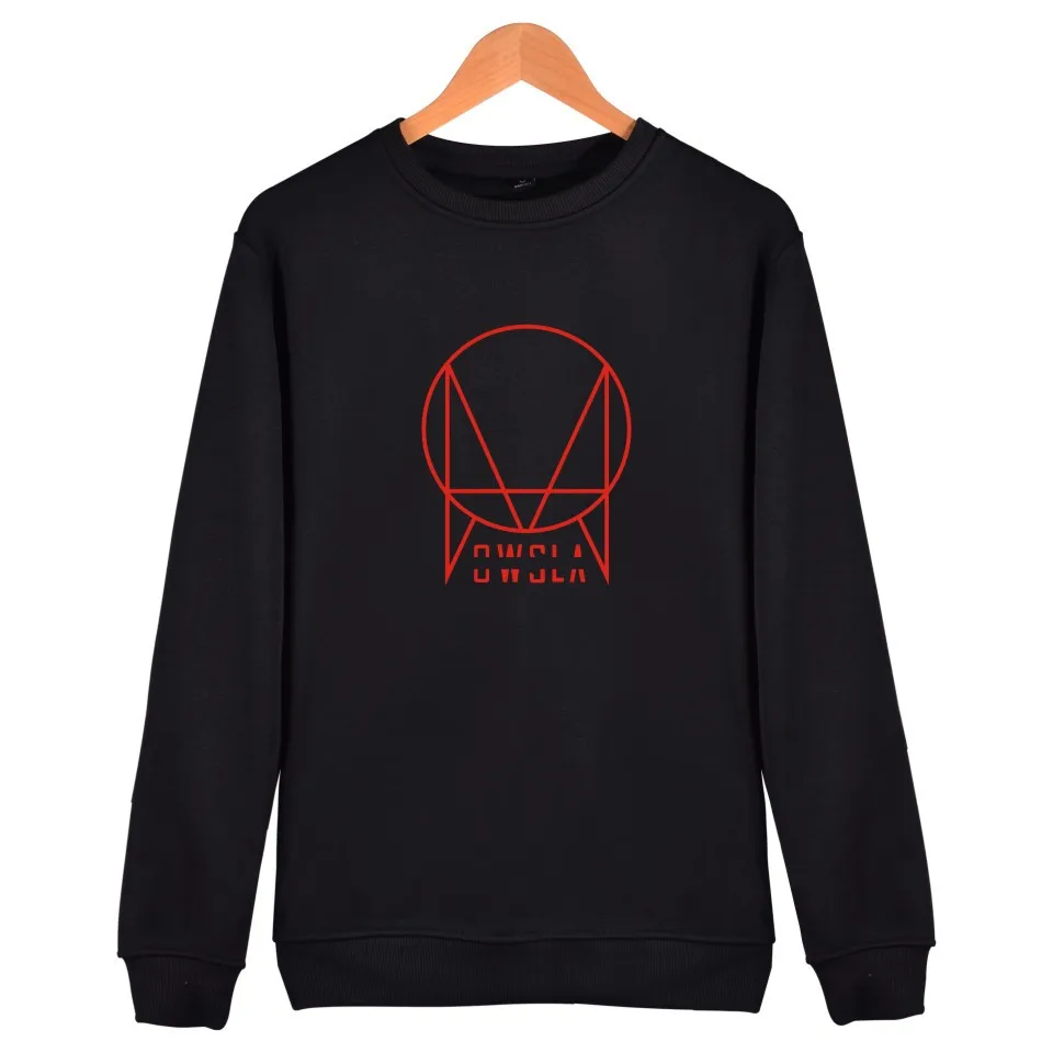 Свитер с круглым вырезом Skrillex Owsla Skrillex модный крутой логотип