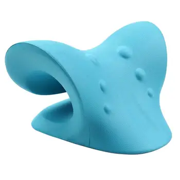 

1PC Portable Neck Pillow Neck Shouder Relaxer Cervical Cushion Body Care Massager Spine Alignment for Women Boys Girls