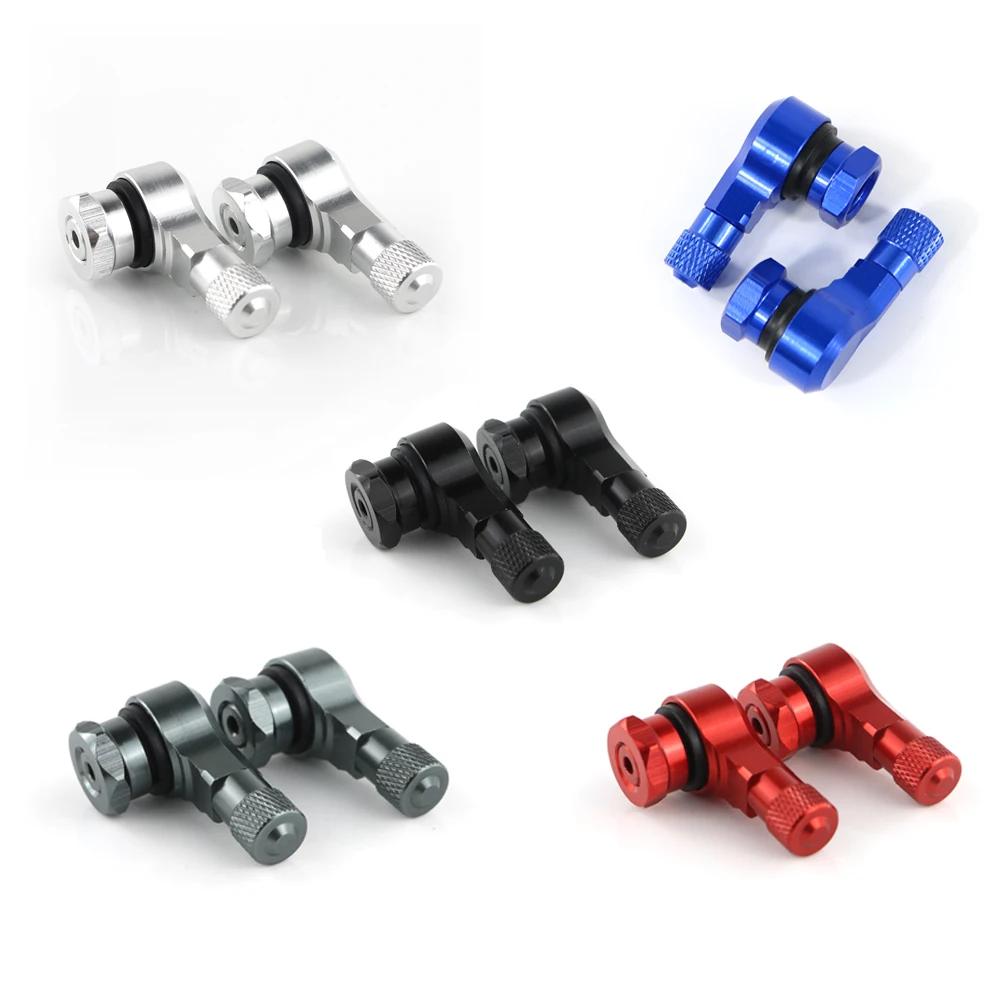 Motorcycle 90 Degree 11.3mm For HONDA CBF500 Front and Rear CNC Wheel Tubeless Tire Valve Stems