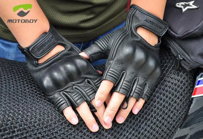moto rcycle перчатки XXL черная натуральная кожа Защита для мотокросса Guantes moto GP внедорожные перчатки для мотоцикла
