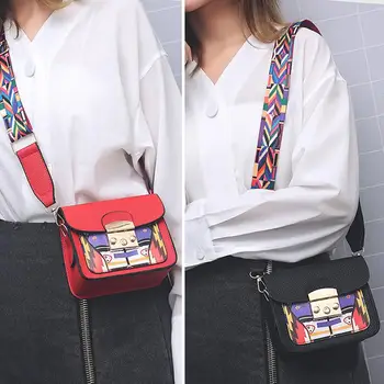 

Women Tote Bag Snap Button Elegant Handbag Pu Casual Shoulder Bag Multicolor Receive Small Change