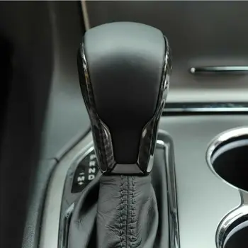 

Car Shift Knob cover Trucks For Jeep Grand Cherokee Carbon Fiber Gear Lever