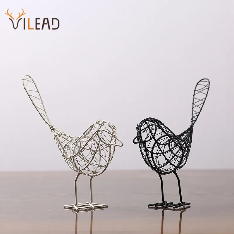 Animal Figurine Souvenirs Room-Decor Iron Creative Gift Abstract Vintage VILEAD