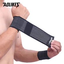 AOLIKES 1 шт. хлопок эластичный бинт ручной тренажерный спортивный браслет Поддержка напульсник Обёрточная бумага запястного канала AOLIKES 1 шт. хлопок эластичный бинт ручной тренажерный спортивный браслет Поддержка напульсник Обёрточная бумага запястного канала