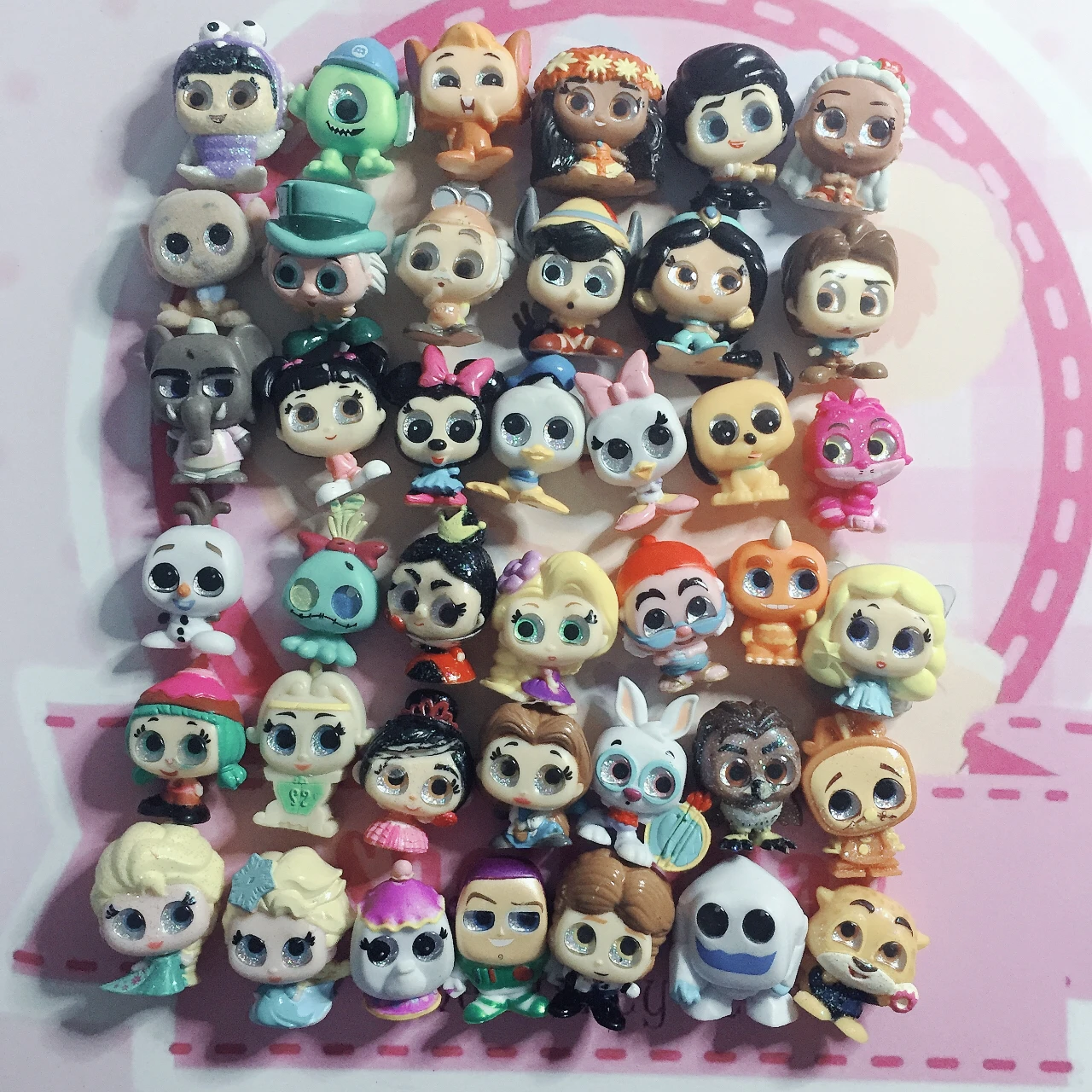 

Doorables Princess Dolls Series 1 & 2 Cartoon Monster Toy Mini Size Rare Collection No Dups Gift Kids