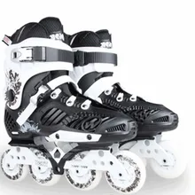 Взрослые коньки мужские и женские прямые коньки с высокой нагрузкой износостойкие коньки размер 35-44