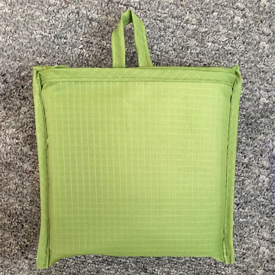 Складная Компактная сумка для покупок многоразовая Зеленая Сумка водонепроницаемая сумка для хранения Оксфорд ткань сумка - Цвет: 5