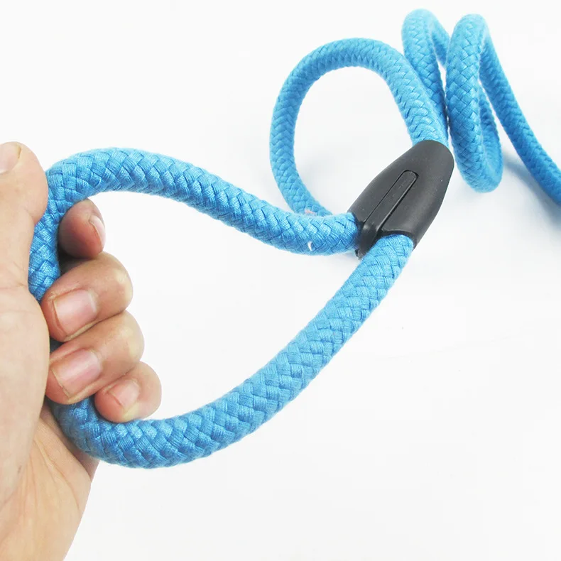  Lu Pet New Products Parachute Material Hand Holding Rope Army Green Sky Blue And Pull Resistance Bi