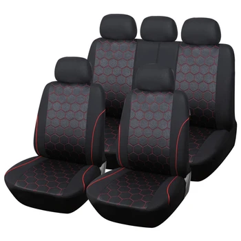 

9pcs Automobiles Seat Covers Universal Fit Most Vehicles Seats Auto Interior accessories Car Seat Cover Protector Four Seasons
