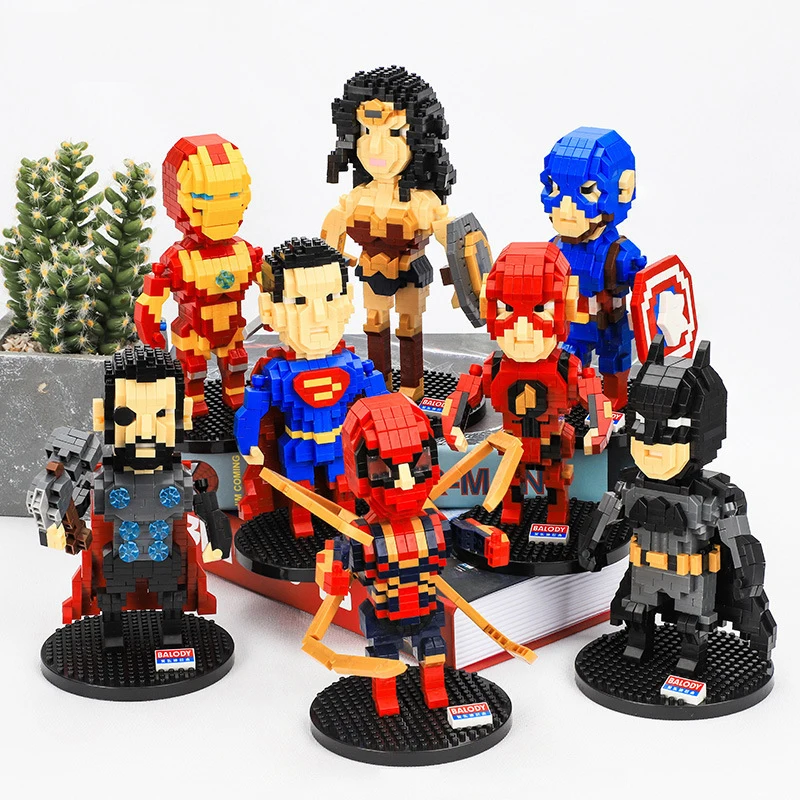 Конструктор Супергерои из мультфильма Marvel Железный человек | Игрушки и хобби