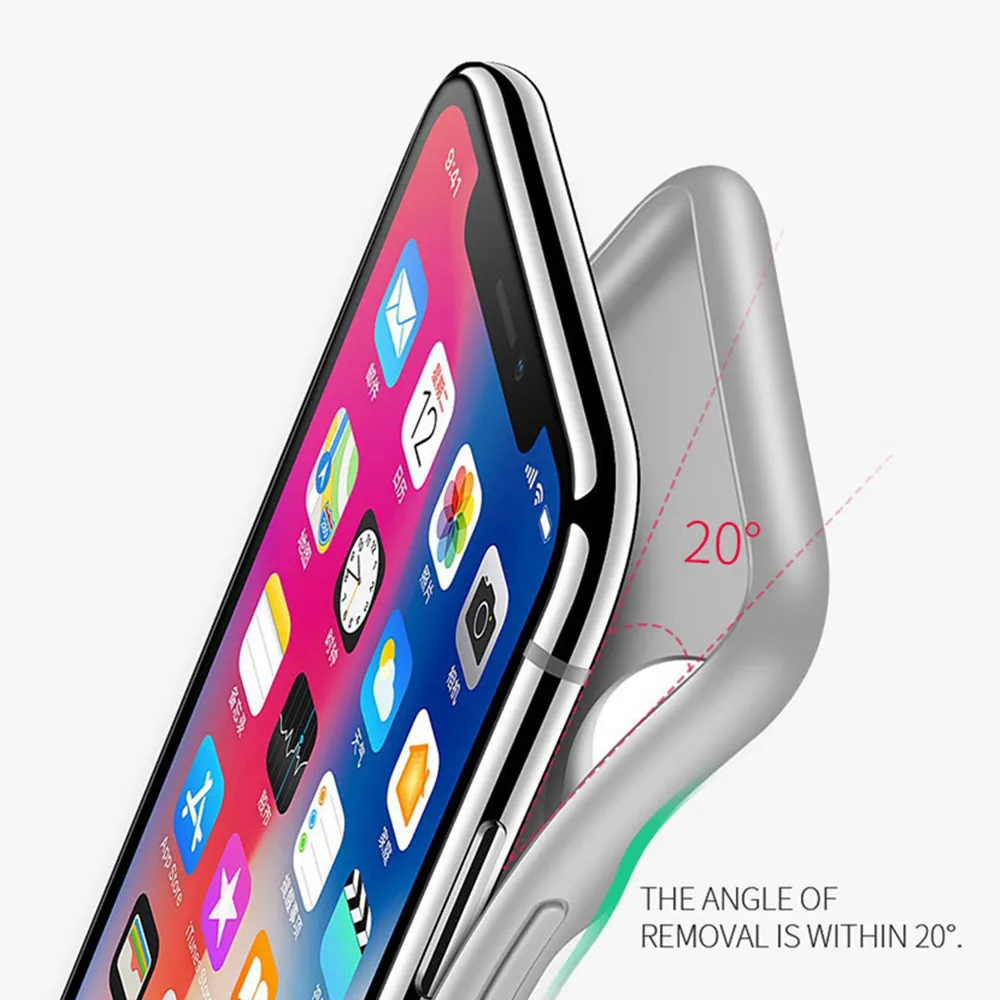 Чехлы с зарядным устройством для iPhone XS Max XR чехол внешним аккумулятором мягкий