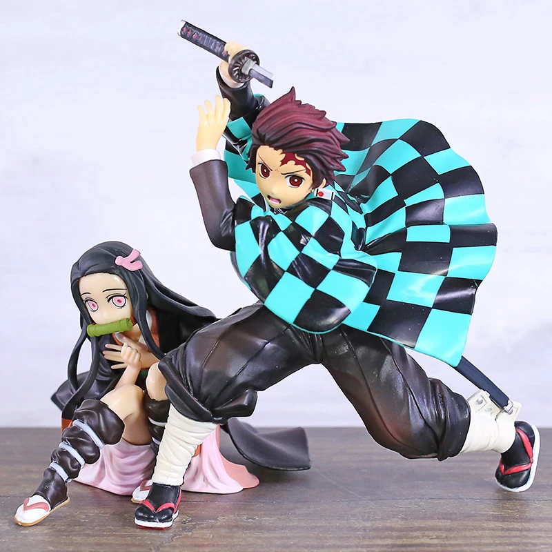 Demon Slayer Kimetsu No Yaiba Kamado Tanjirou Nezuko Ichiban Kuji Pvc Figure Model Toy Figruine Action Figures Aliexpress