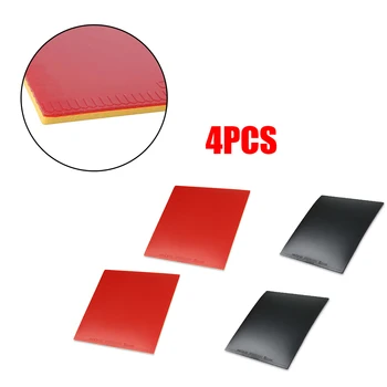 

Ruber Rubbers with Sponge 4pcs Reactor Corbor Table Tennis Ping Pong Useful