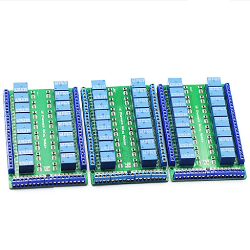 16 канальный релейный модуль/Низкий уровень триггера/двойной PCB/Двунаправленный
