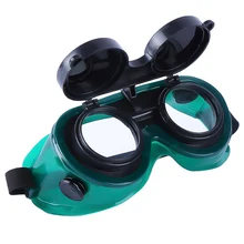 Высокое качество защитные сварочные очки с двойными линзами флип Рабочая резка шлифовальные защитные очки анти брызги