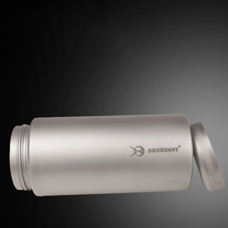 EDC Titanium Coffee Tea Bottle Portable Outdoor Camping Travel Gear EDC Tools 300ml & 400ml & 600ml