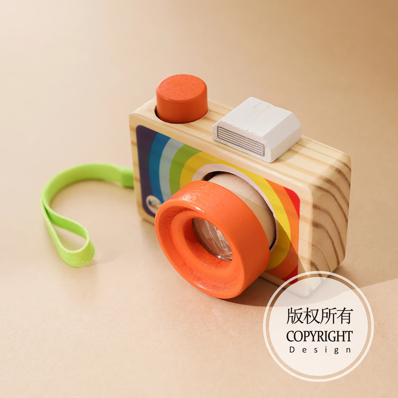 Cute Baby Toys Mini Hanging Wooden Camera Photography Toys for Kids Montessori Toy Gift Children Gift Room Decor DIY Presents