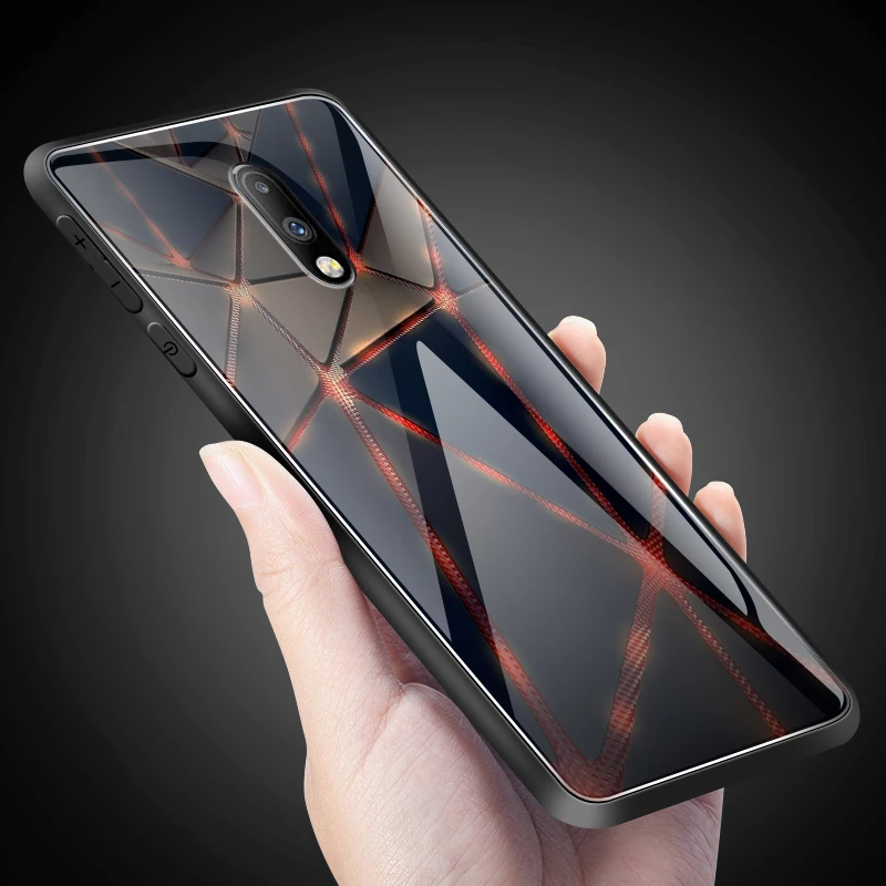Роскошный чехол для OnePlus 3 3T 5 5T 6 6T 7 7 Pro закаленное стекло для Samsung Galaxy S8 S9 S10 Plus противоударный чехол