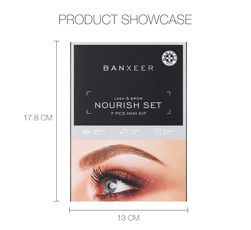 BANXEER Lash Lift Kit Perming Brow Laminate Nature Eyelash and Brow