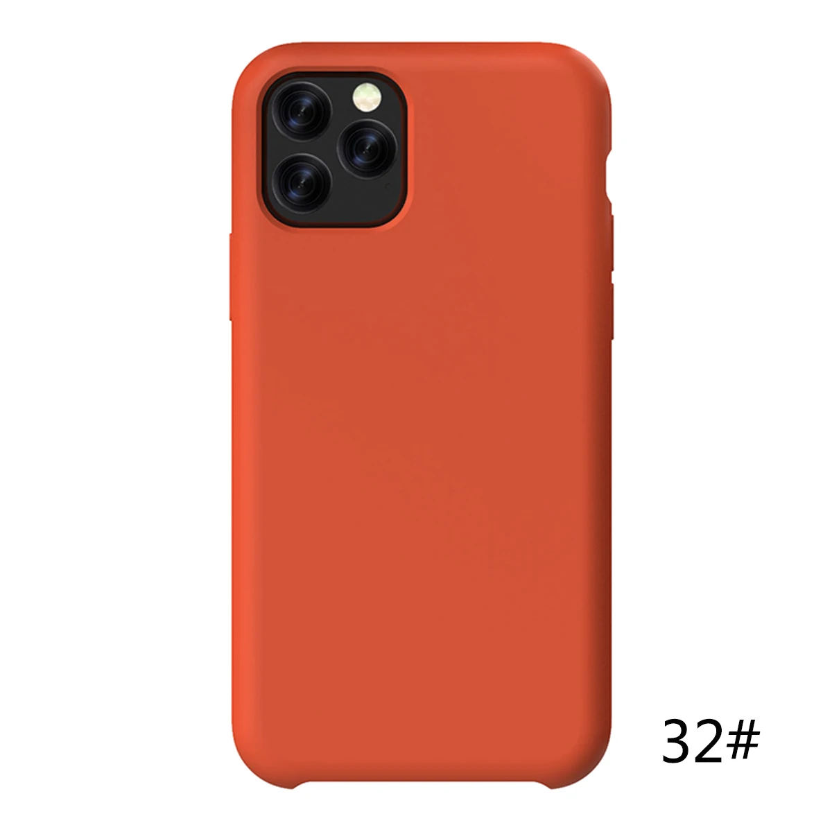 Роскошный официальный силиконовый чехол для iPhone 11 Por Max чехол для Apple для iPhone 11 Por защитный чехол - Цвет: 32