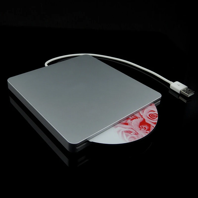 USB 2,0 Внешний Оптический привод DVD CD рекордер драйвер для ПК компьютер ноутбук PUO88