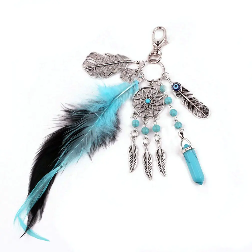 

Bohemia style women's Keychain Pendant Ring Cell Phone Holder Key Chains Bag Chain Pendant Car Accessory