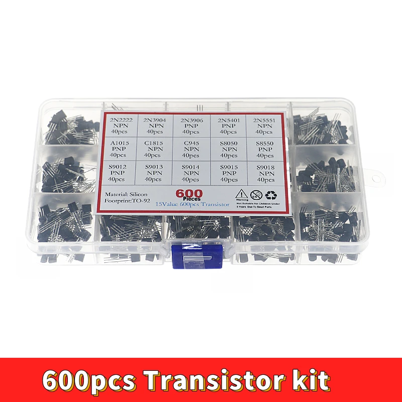 Transistor NPN to 92 Transistor bipolare – bc547b – 5 pezzi