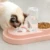 Держатель Кошачьего корма Teddy Dog Double Bowl Drinking cat Dog Bowl for cat dog Basin Cats Dogs Drink Fountain Pet Supplies