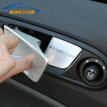 

Xburstcar 4Pcs/Set Aluminum Alloy Car Interior Door Protection Bowl Cover Doors Trim Sticker for Ford Ecosport 2012 - 2020