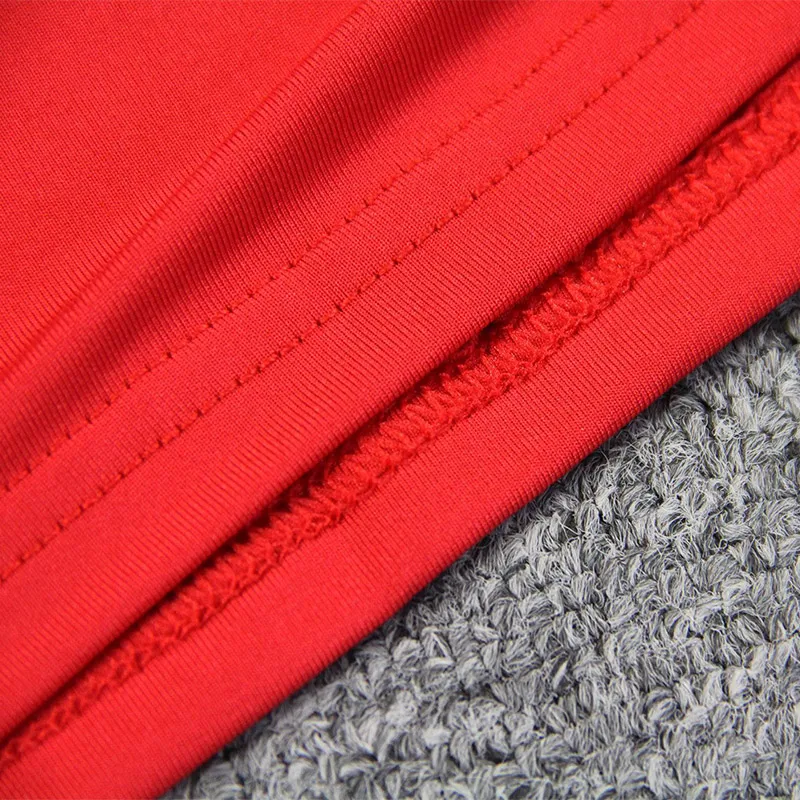 Forefair Solid Low Neck Sexy Bodycon Dress Long Sleeve Cross Basic Autumn 2019 Mini Red Black White Club Dress Women