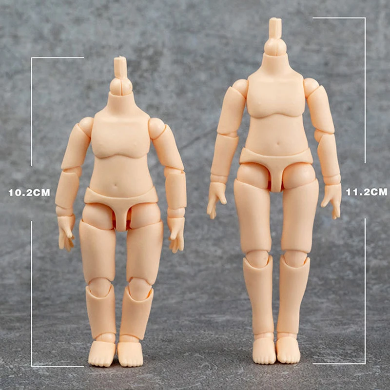 Obitsu 11 см кукла игрушки YMY Body подходит для головы ГСК ob11 BJD тело шаровой шарнир