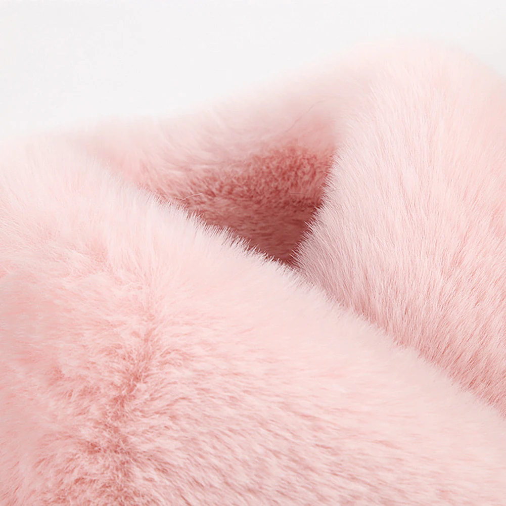 Самая низкая цена зимний женский модный цветной лоскутный теплый шарф из искусственного меха