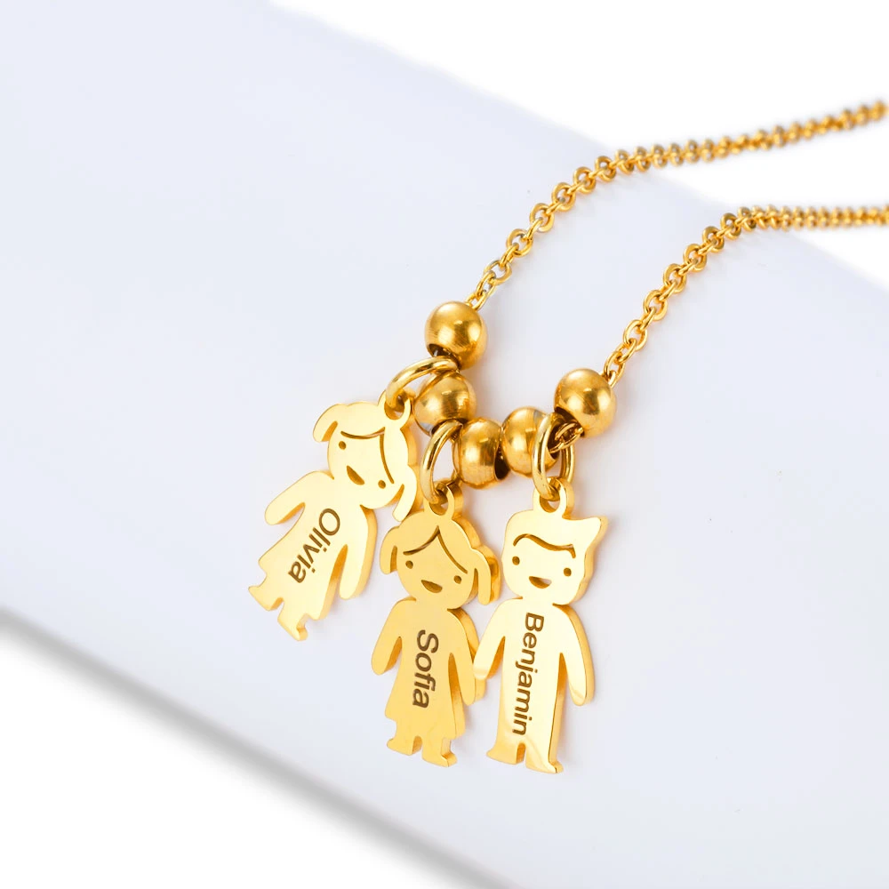custom baby name necklace